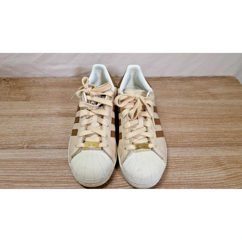 adidas Superstar Sand Strata Brown Desert IF1580 - Preowned - Picture 3 of 8